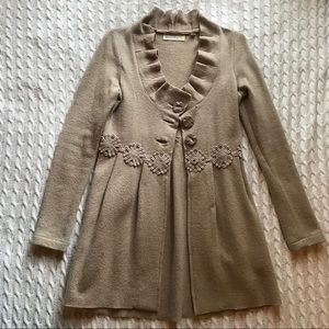 Anthropologie Sweater Coat
